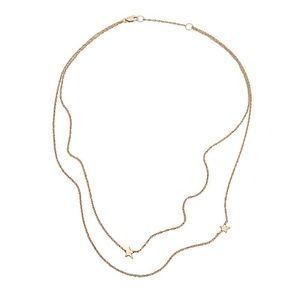 Jennifer Zeuner Jewelry Jewelry - Jennifer Zeuner • Star Double Necklace Jennifer Zeuner Jewelry Jewelry - Jennifer Zeuner • Star Double Necklace